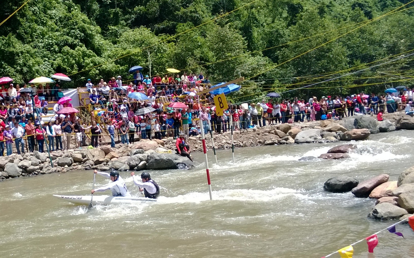 Se impone Brasil en el campeonato de Canotaje en Huauchinango